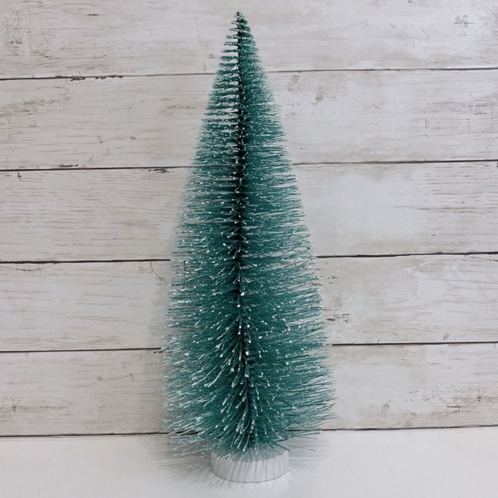 NWT Christmas Tree Shops 13” Bottle Brush Christmas Tree PRICE FIRM